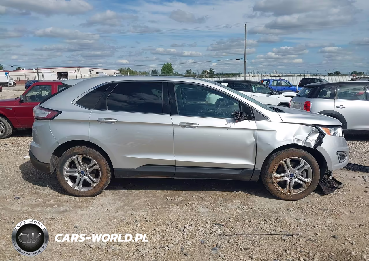 2017 Ford Edge Titanium VIN:2FMPK4K91HBB89971 - 12