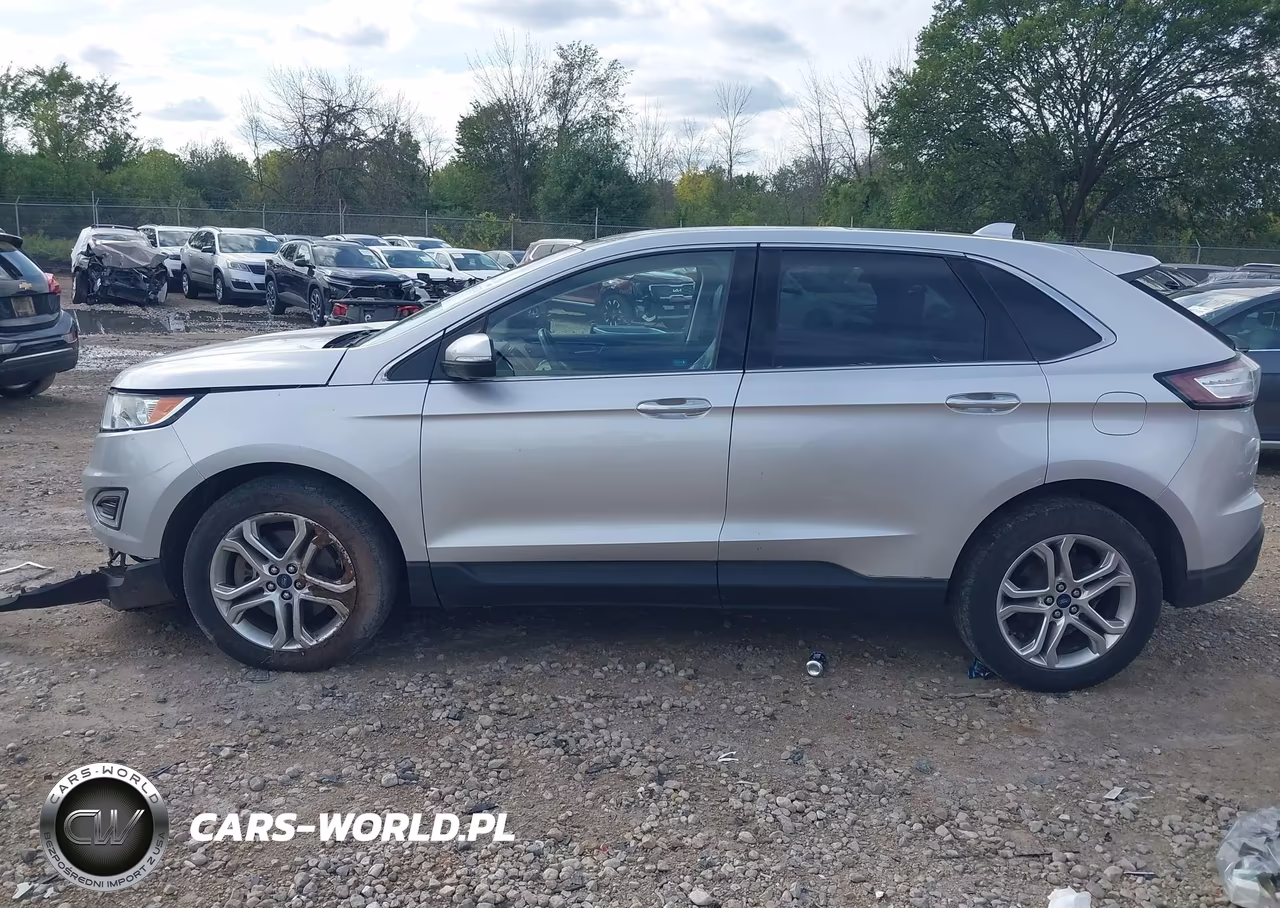 2017 Ford Edge Titanium VIN:2FMPK4K91HBB89971 - 13