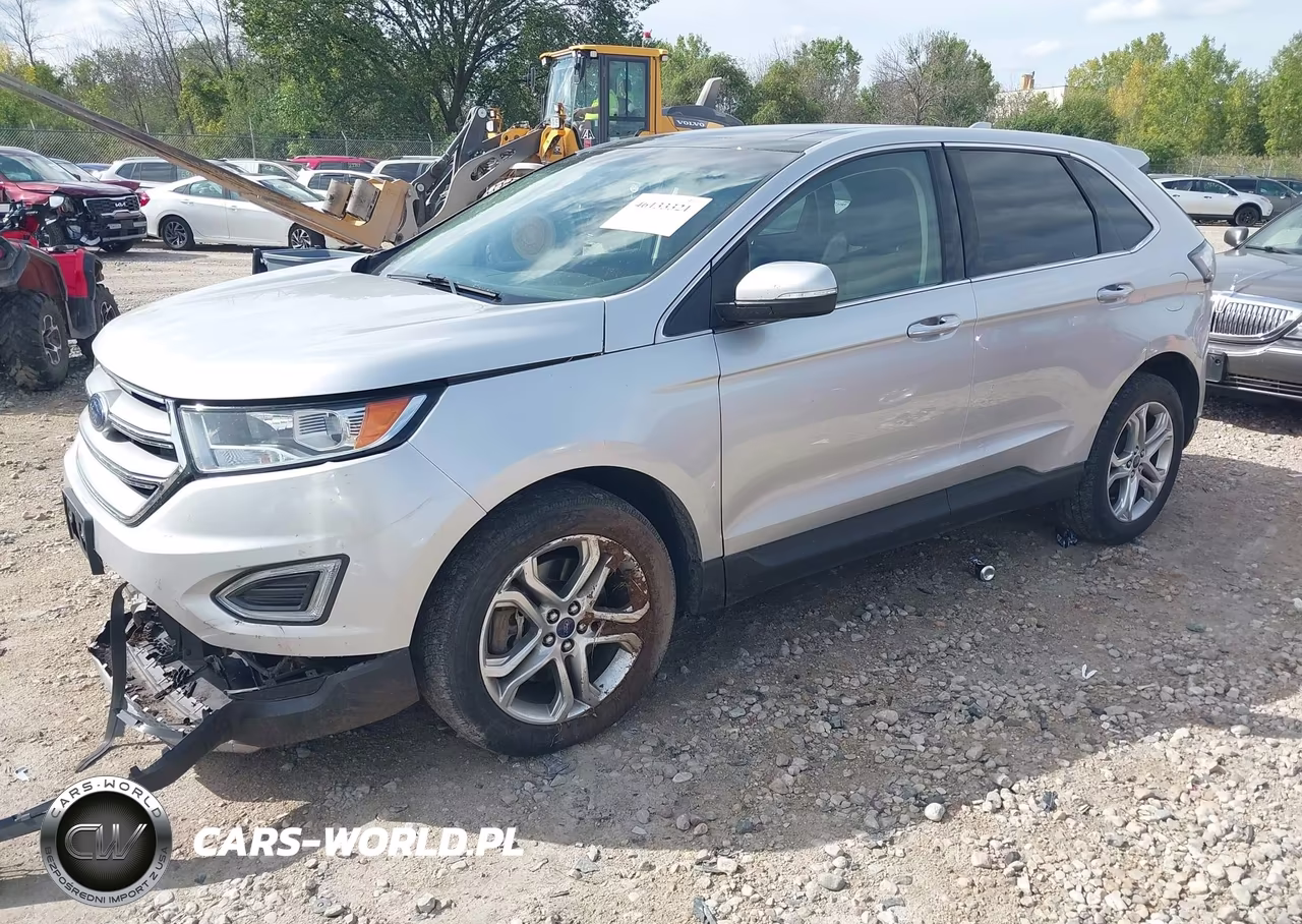 2017 Ford Edge Titanium VIN:2FMPK4K91HBB89971 - 2
