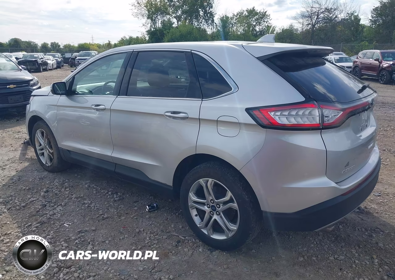 2017 Ford Edge Titanium VIN:2FMPK4K91HBB89971 - 3