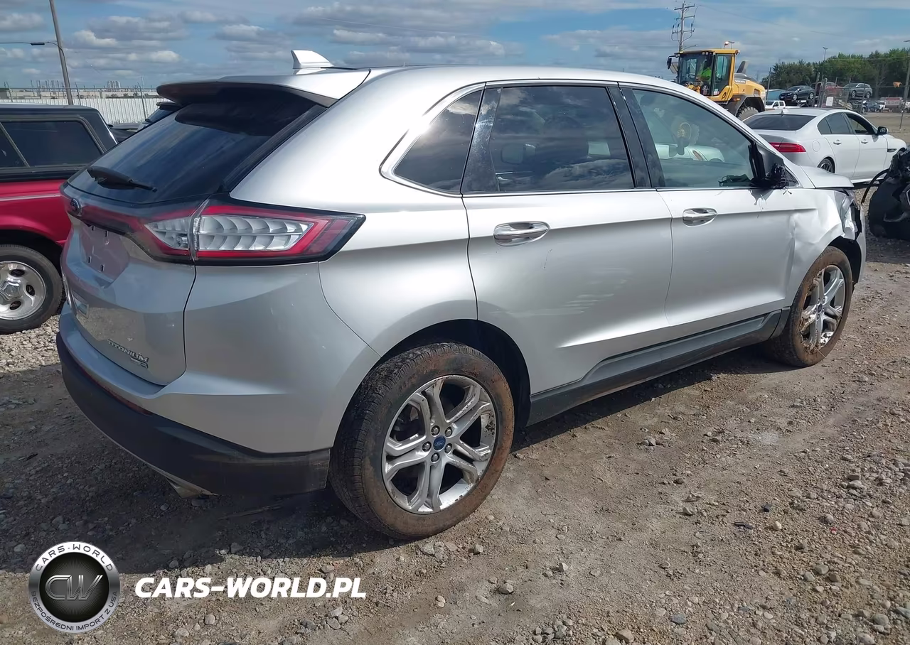 2017 Ford Edge Titanium VIN:2FMPK4K91HBB89971 - 4