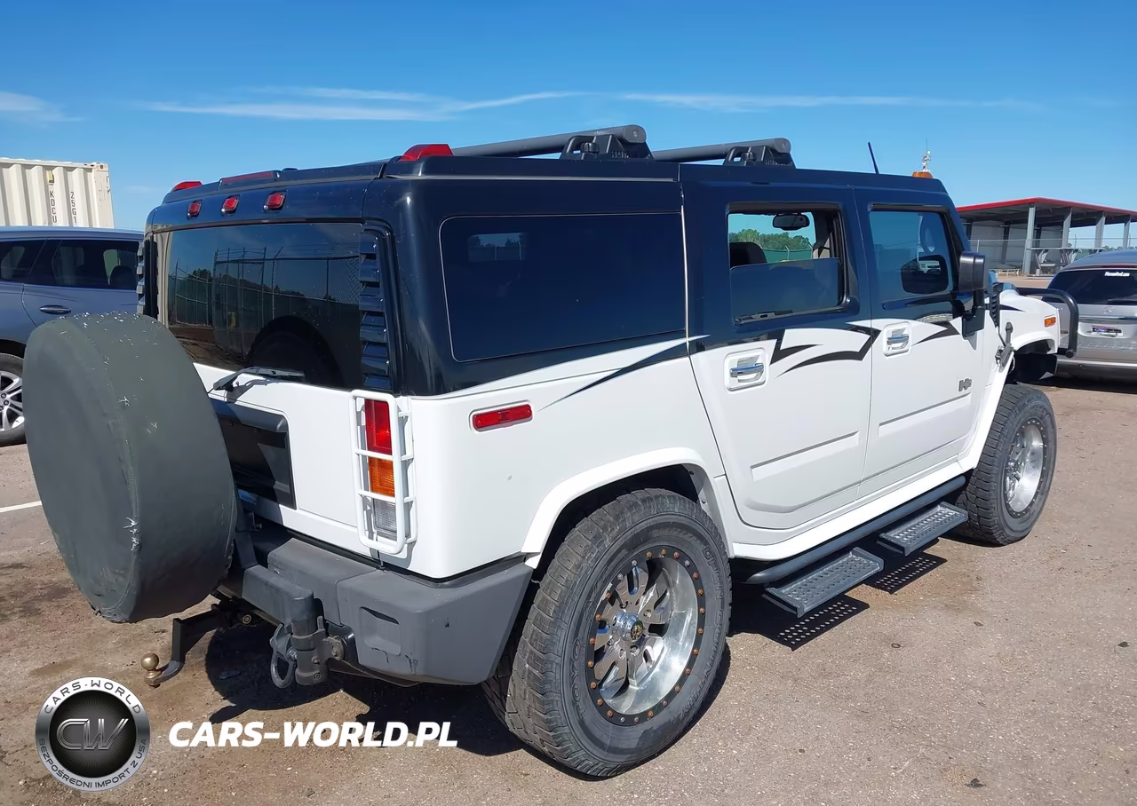2003 Hummer H2 VIN:5GRGN23U23H126813 - 4