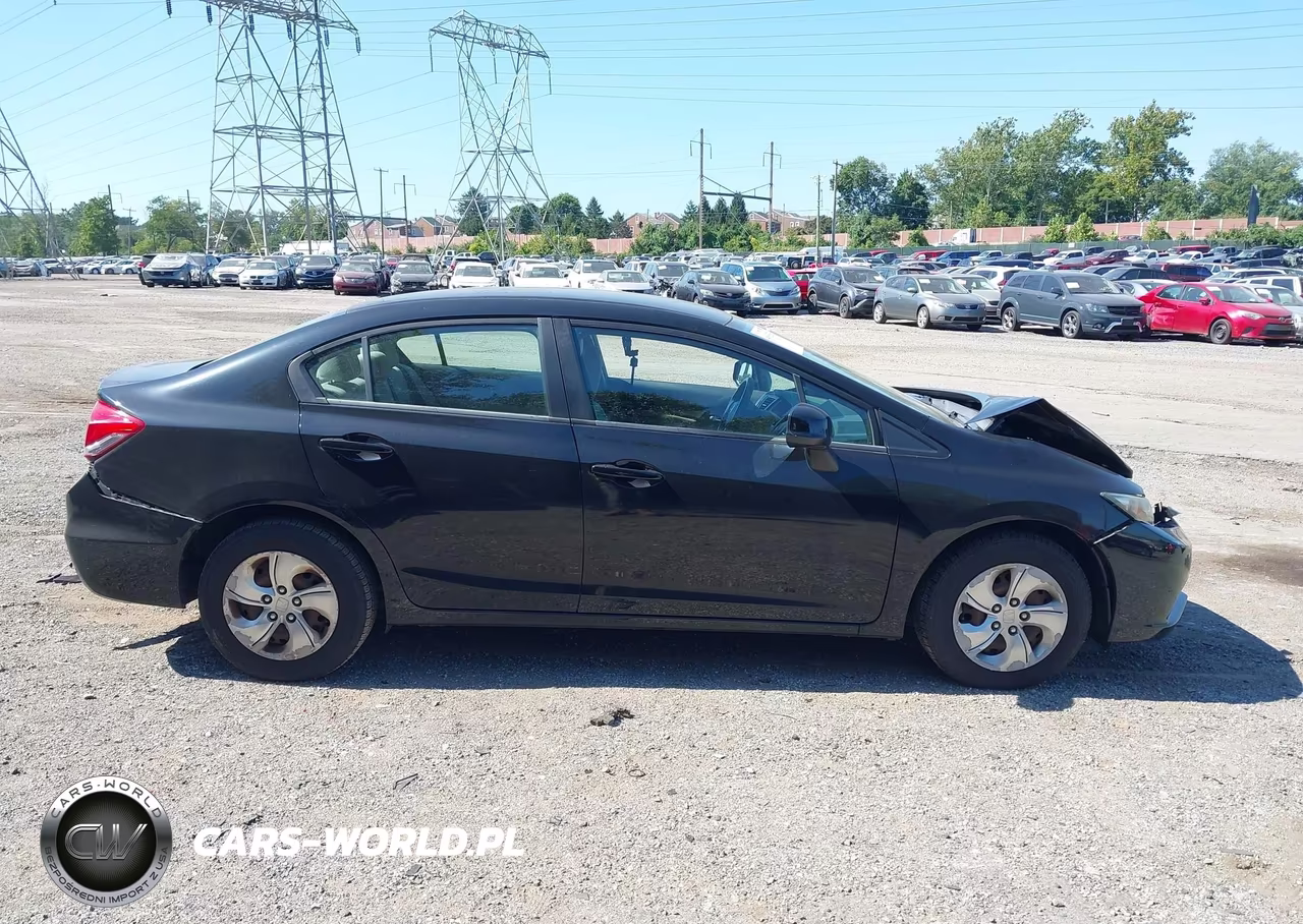 2013 Honda Civic Lx VIN:2HGFB2F58DH592480 - 12
