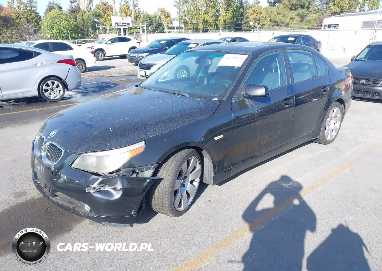 2007 BMW 530I VIN:WBANE73557CM51518 - 2