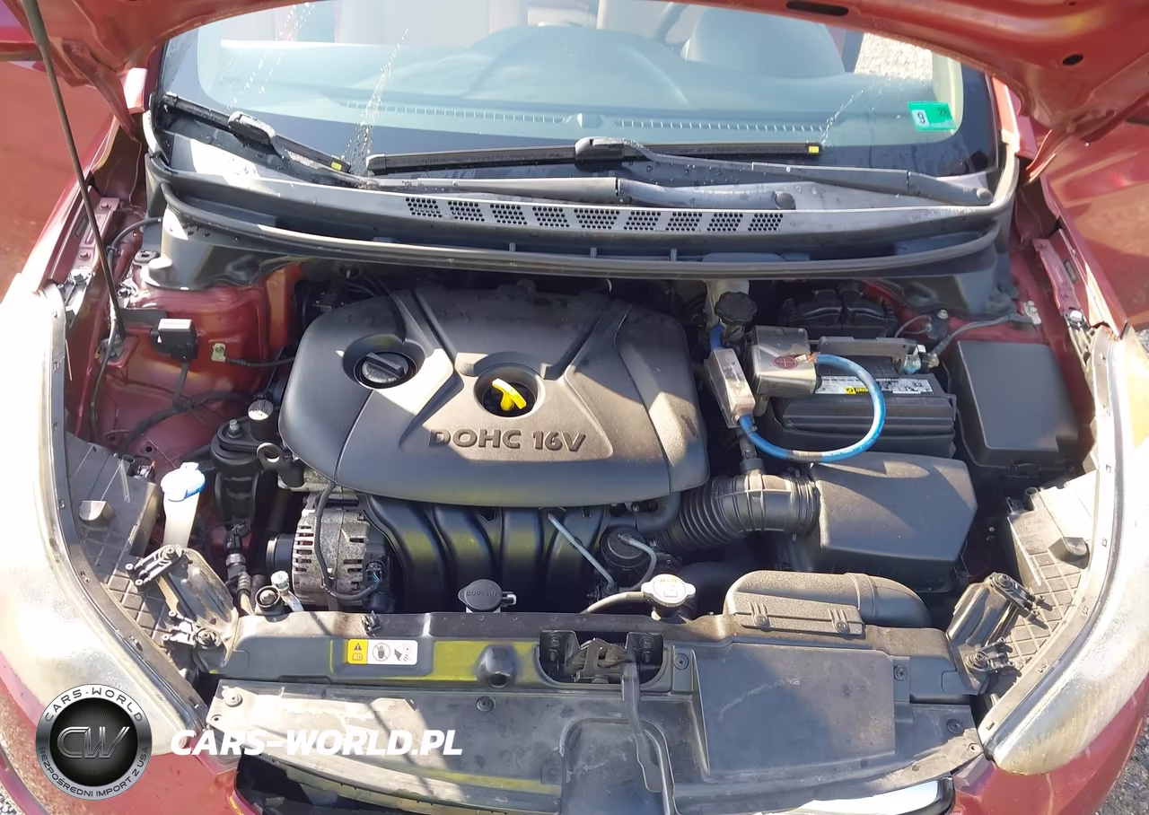 2013 Hyundai Elantra Gls VIN:5NPDH4AE0DH406641 - 10