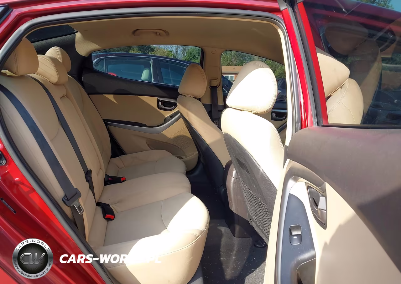 2013 Hyundai Elantra Gls VIN:5NPDH4AE0DH406641 - 8