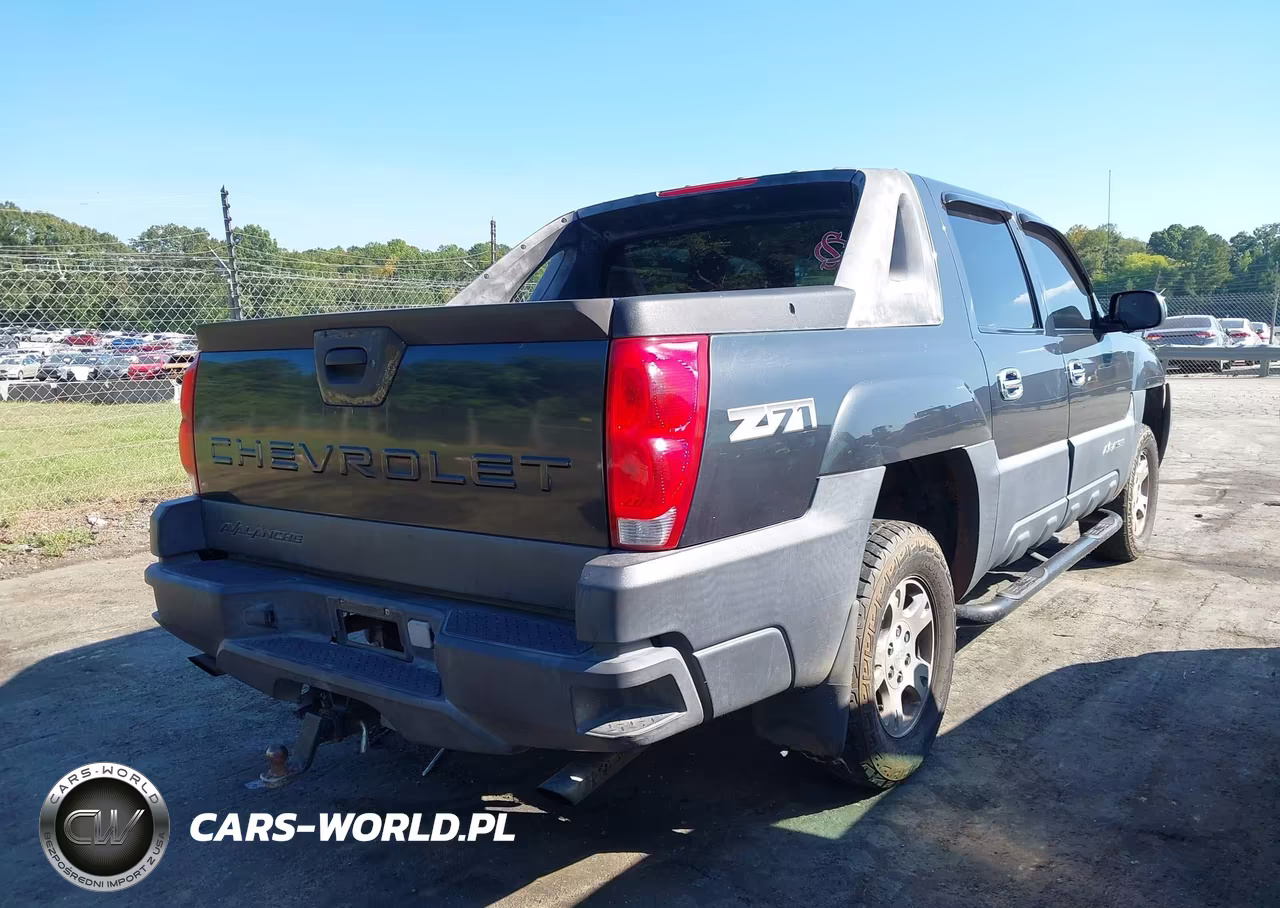 2003 Chevrolet Avalanche 1500 VIN:3GNEK13T73G147631 - 4