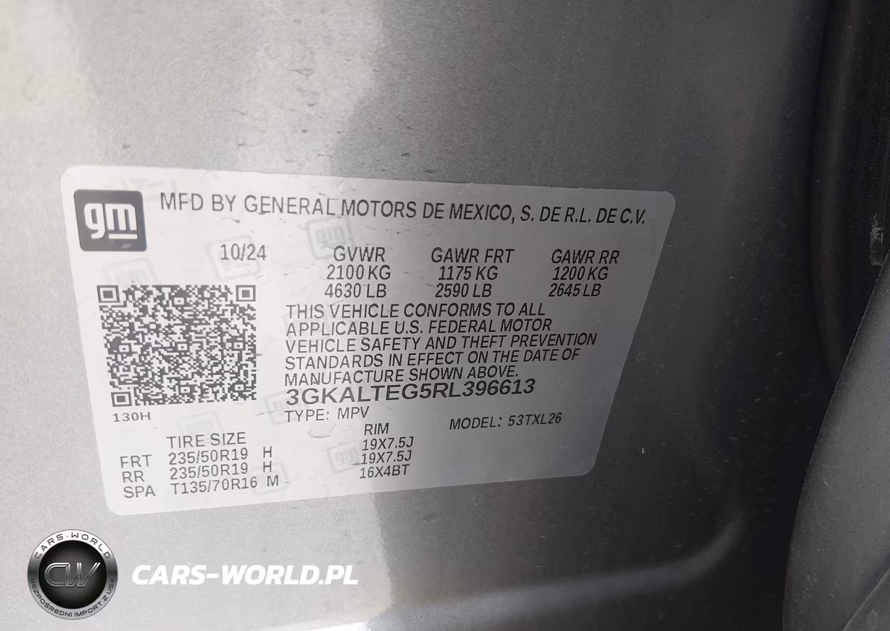 2024 GMC Terrain Awd Sle VIN:3GKALTEG5RL396613 - 9