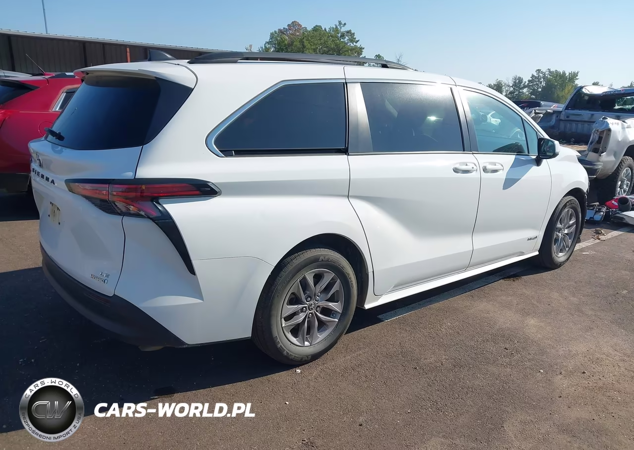 2021 Toyota Sienna Le VIN:5TDKRKEC2MS067487 - 4