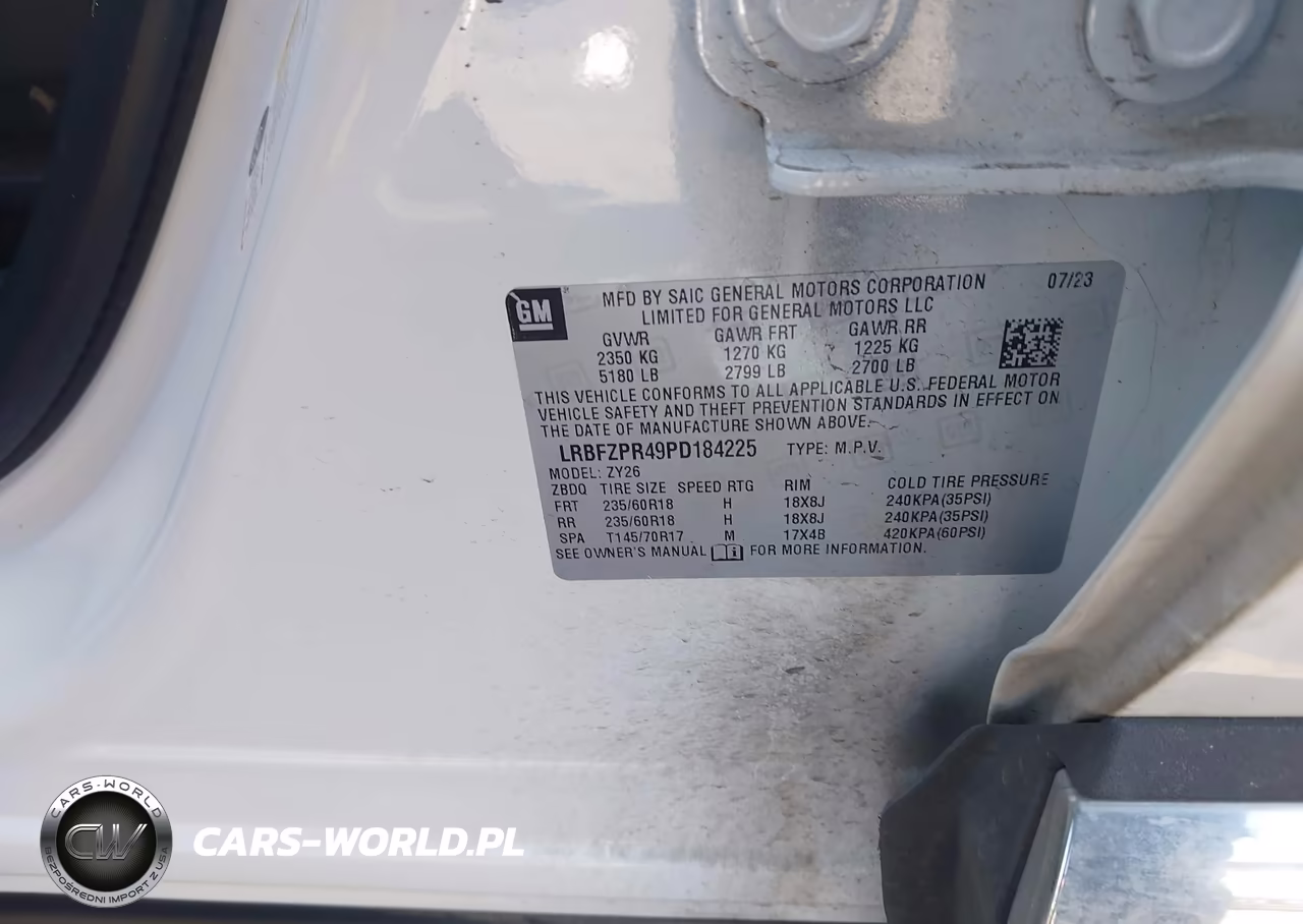 2023 Buick Envision Essence Awd VIN:LRBFZPR49PD184225 - 9