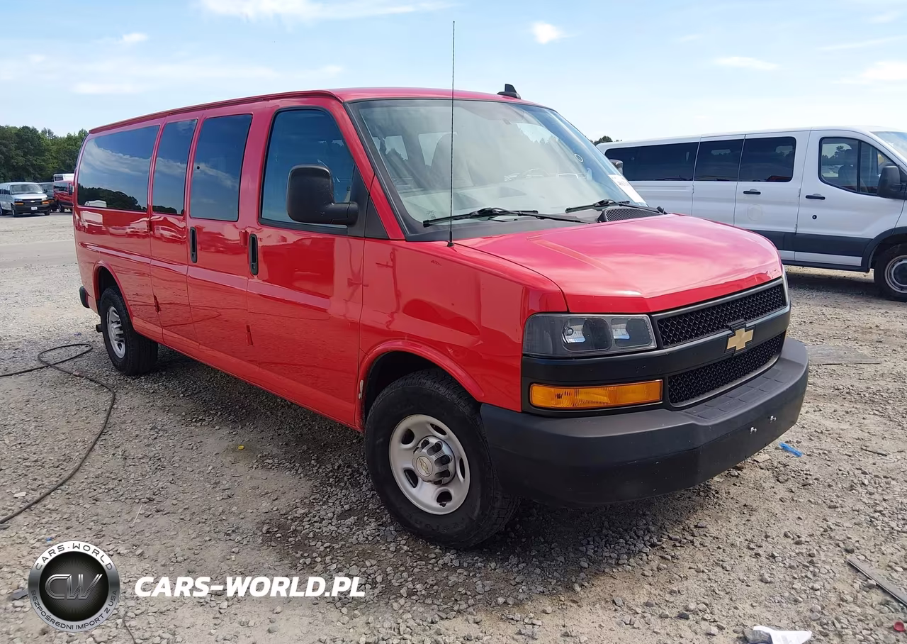 2020 Chevrolet Express Passenger Rwd 3500 Extended Wheelbase Ls VIN:1GAZGNFG4L1253138 - 1
