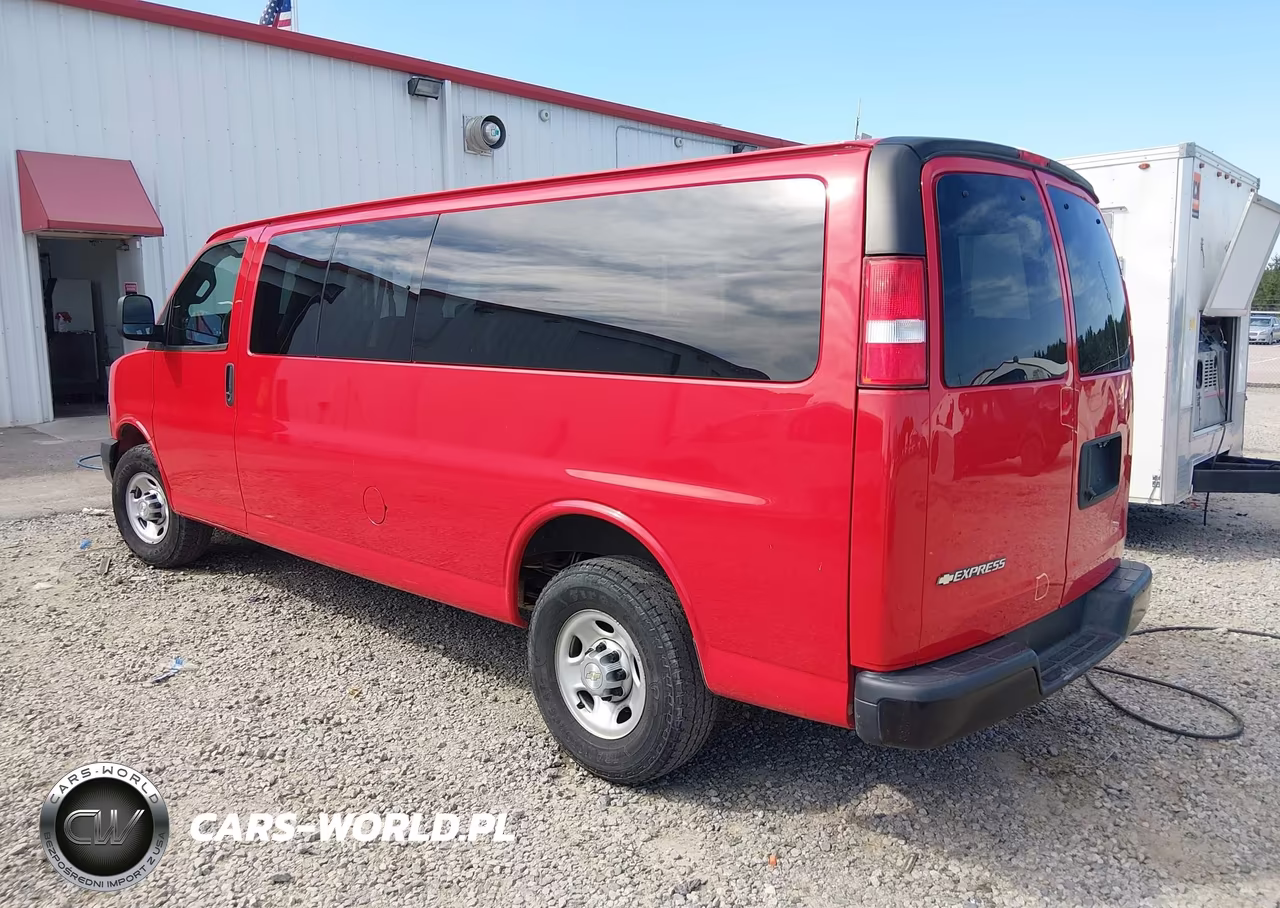 2020 Chevrolet Express Passenger Rwd 3500 Extended Wheelbase Ls VIN:1GAZGNFG4L1253138 - 3