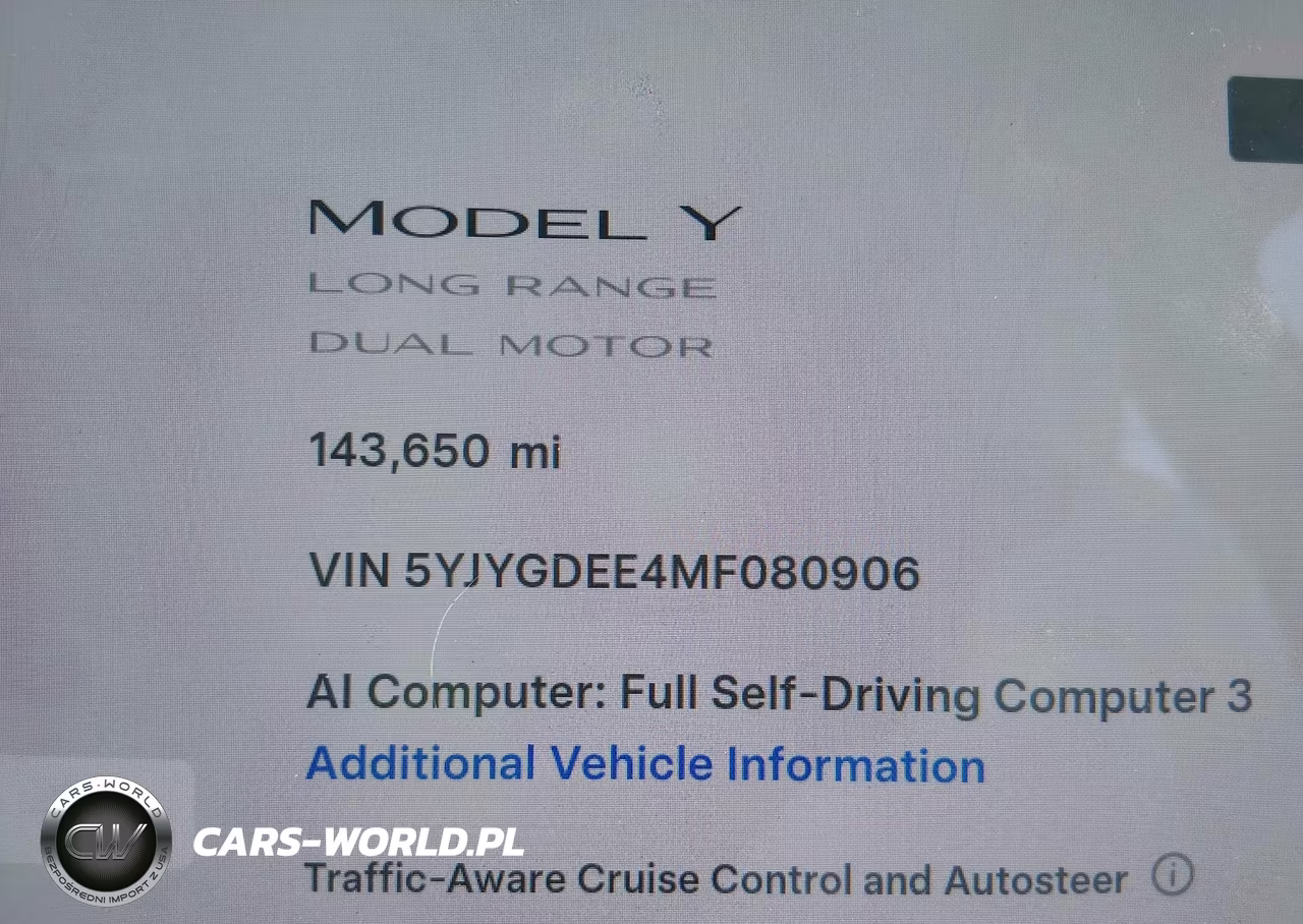 2021 Tesla Model Y Long Range Dual Motor All-Wheel Drive VIN:5YJYGDEE4MF080906 - 11