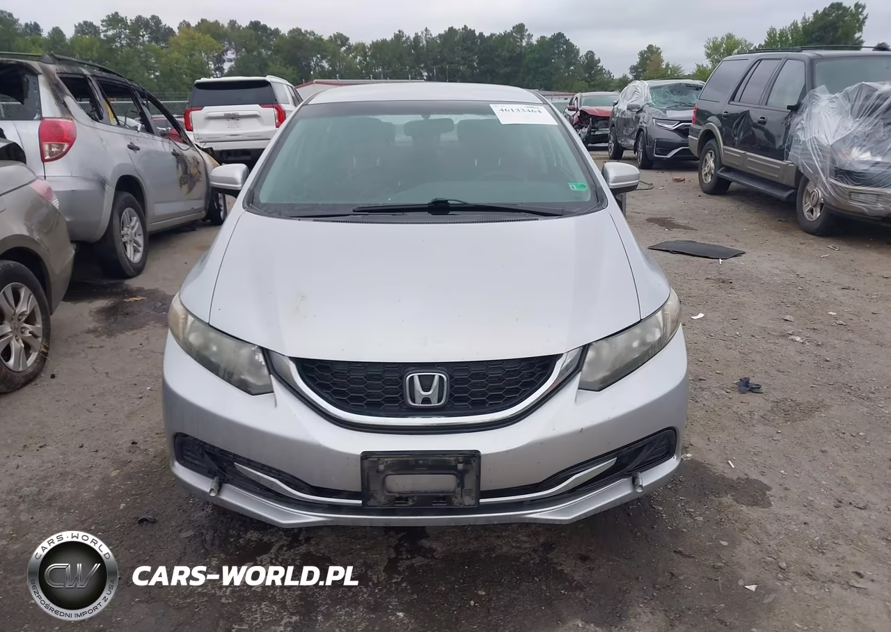 2014 Honda Civic Lx VIN:2HGFB2F55EH510366 - 13