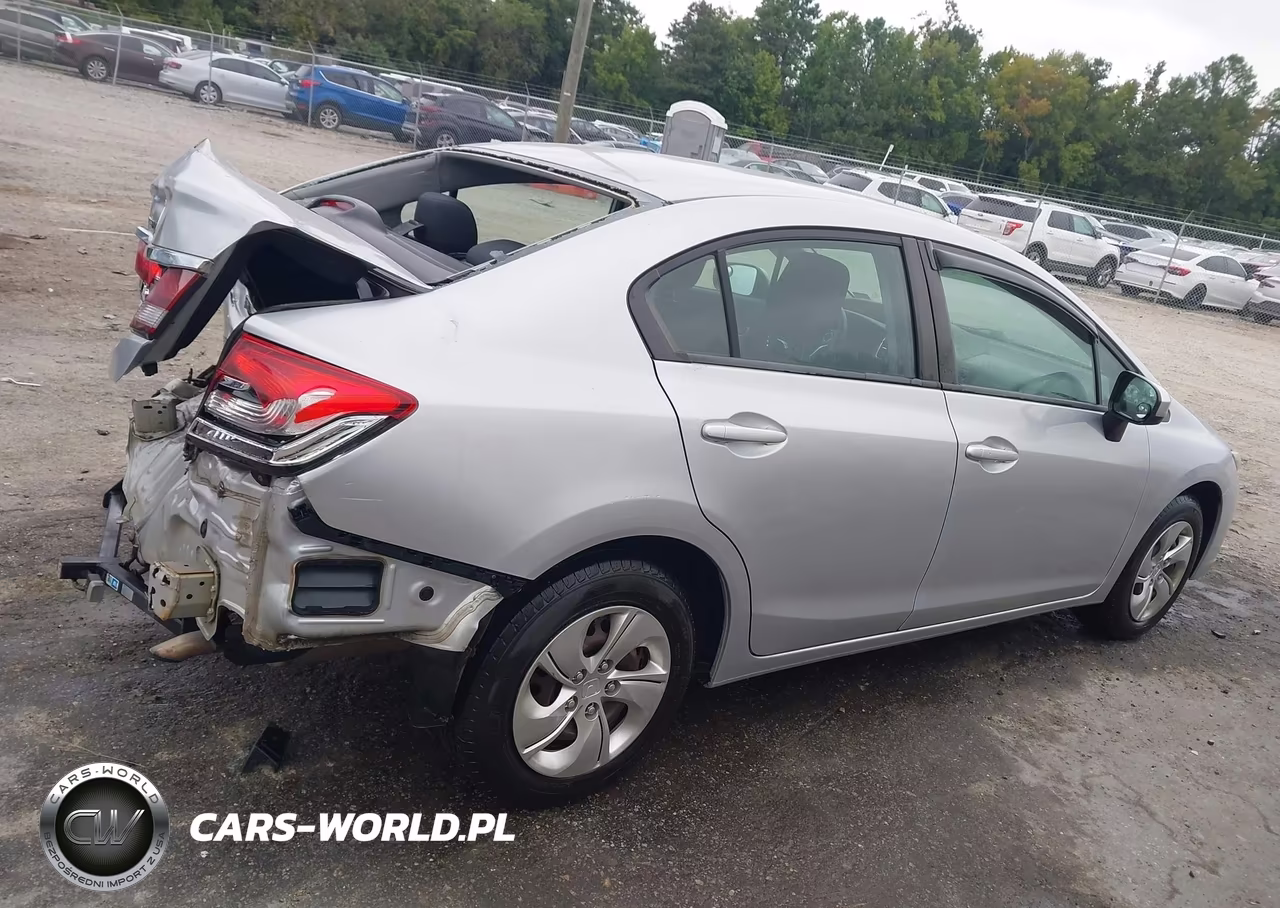 2014 Honda Civic Lx VIN:2HGFB2F55EH510366 - 14