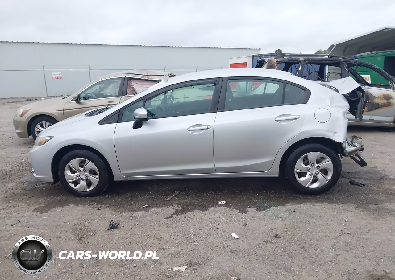 2014 Honda Civic Lx VIN:2HGFB2F55EH510366 - 15