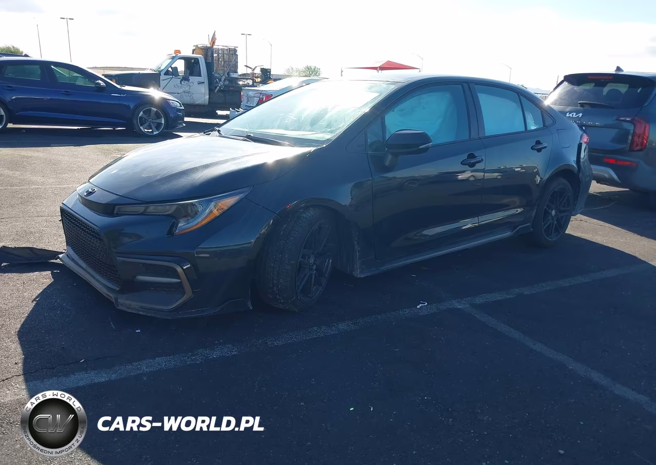 2021 Toyota Corolla Se Apex Edition VIN:5YFS4MCE1MP069061 - 2