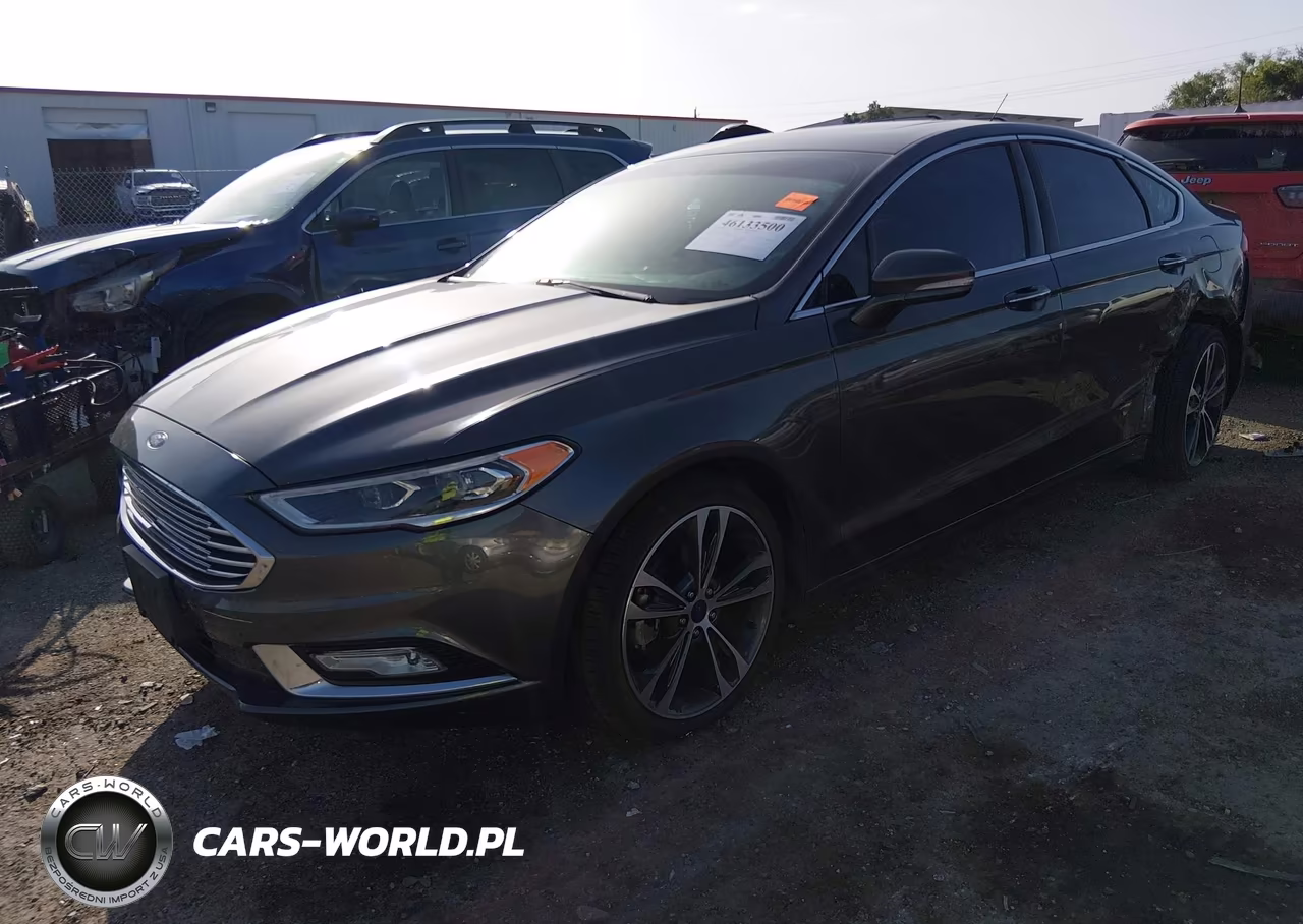 2017 Ford Fusion Titanium VIN:3FA6P0K92HR178981 - 2