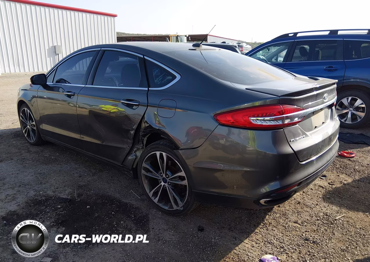 2017 Ford Fusion Titanium VIN:3FA6P0K92HR178981 - 3