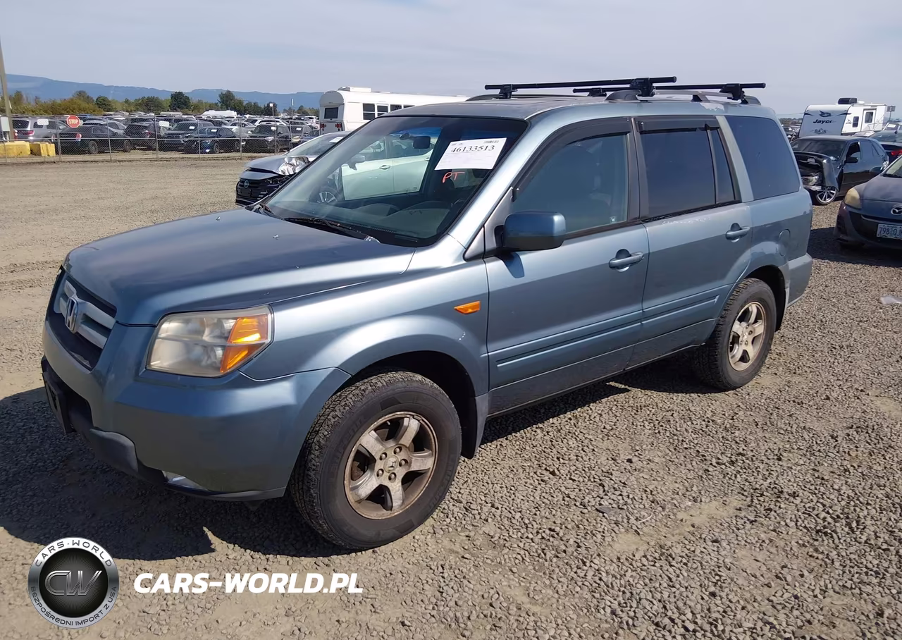 2006 Honda Pilot Ex-L VIN:2HKYF18766H542109 - 2