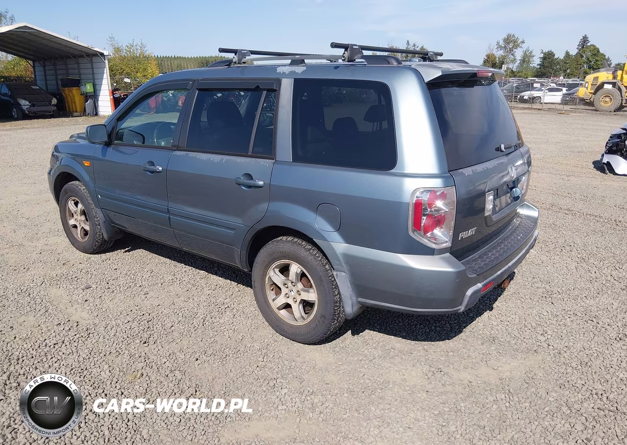 2006 Honda Pilot Ex-L VIN:2HKYF18766H542109 - 3