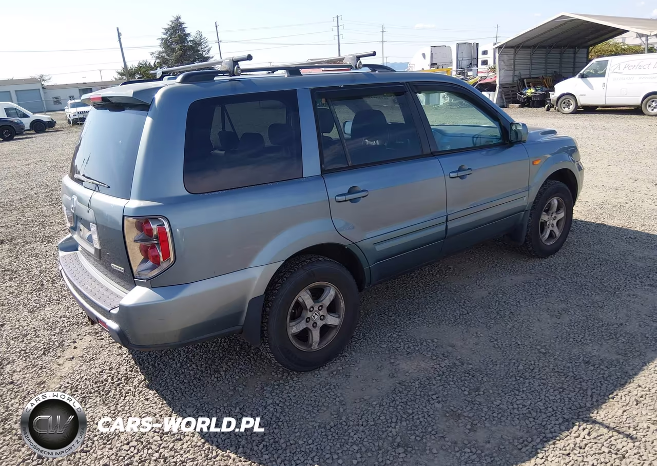 2006 Honda Pilot Ex-L VIN:2HKYF18766H542109 - 4