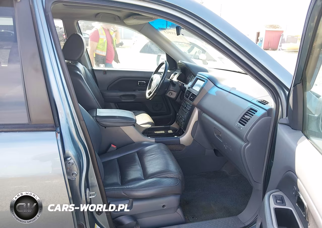 2006 Honda Pilot Ex-L VIN:2HKYF18766H542109 - 5