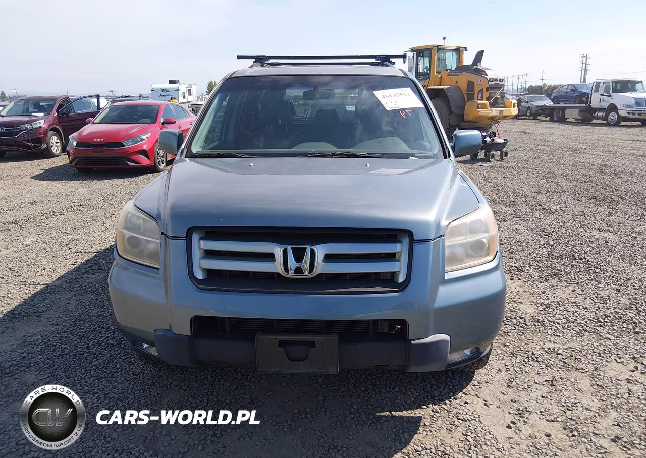 2006 Honda Pilot Ex-L VIN:2HKYF18766H542109 - 6