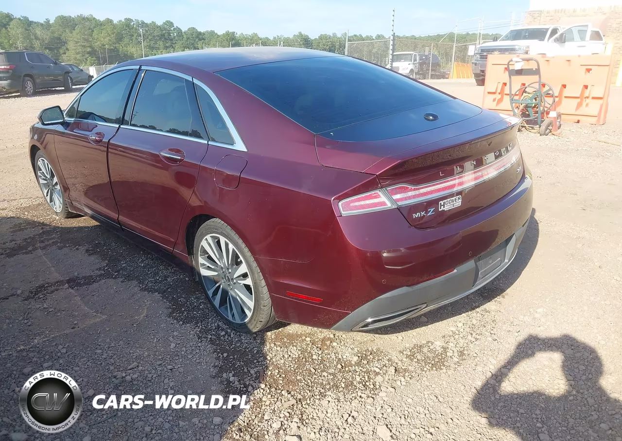 2017 Lincoln Mkz Reserve VIN:3LN6L5E96HR646379 - 3