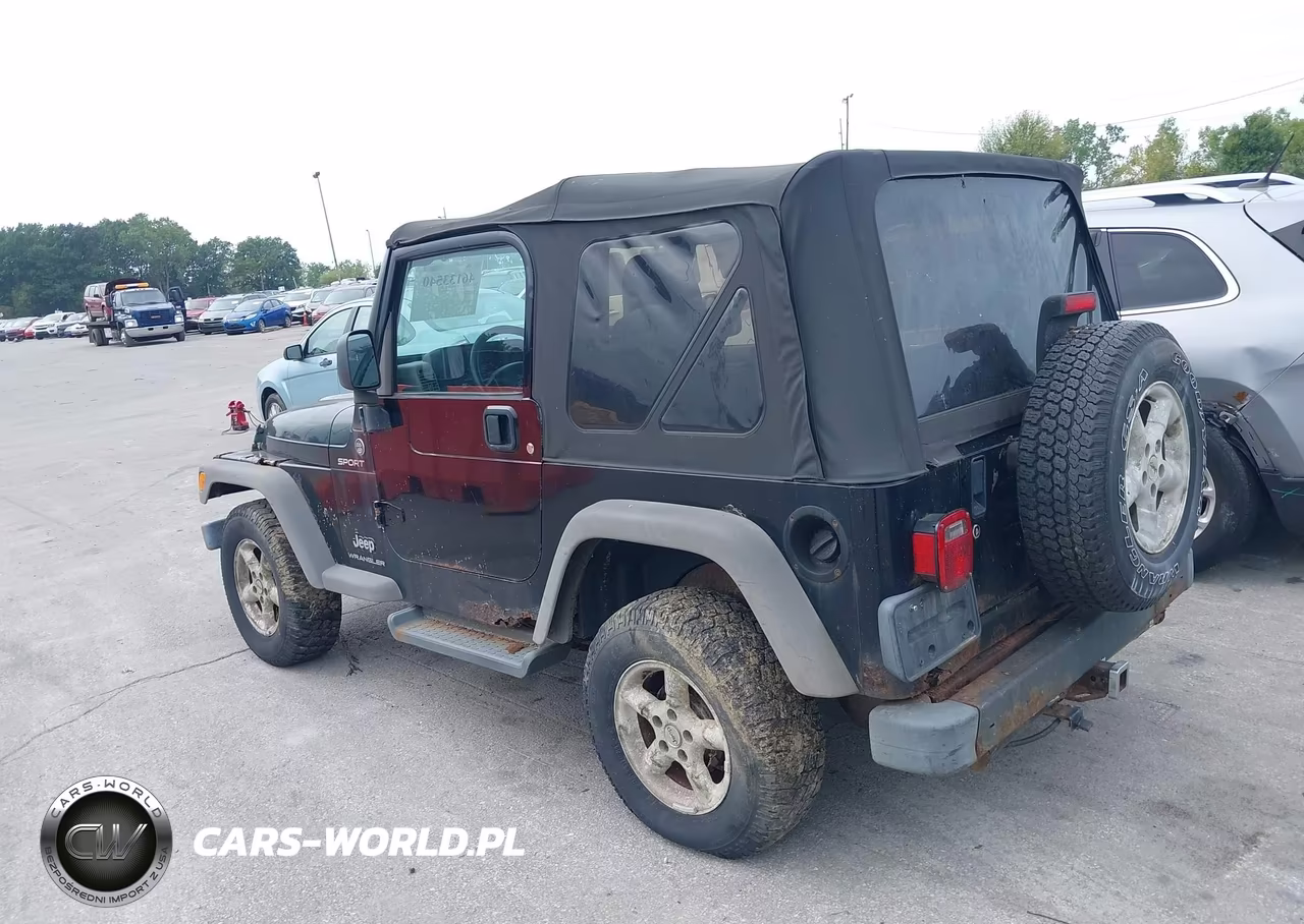 2005 Jeep Wrangler Sport VIN:1J4FA49S85P322994 - 3