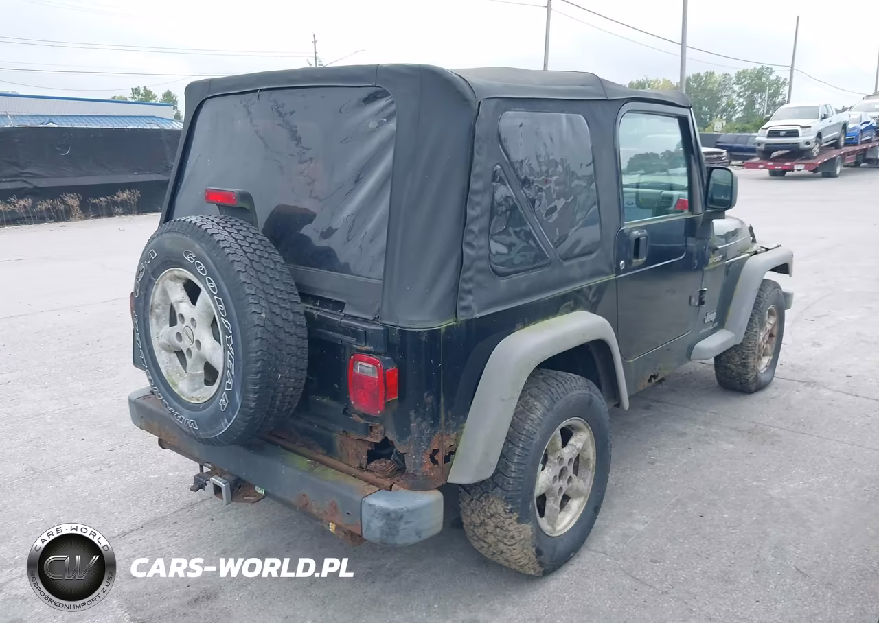 2005 Jeep Wrangler Sport VIN:1J4FA49S85P322994 - 4