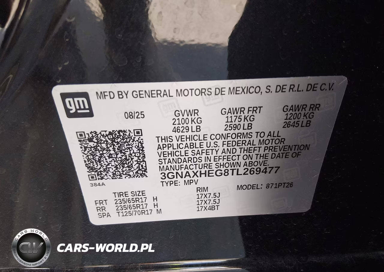2026 Chevrolet Equinox Fwd Lt VIN:3GNAXHEG8TL269477 - 9