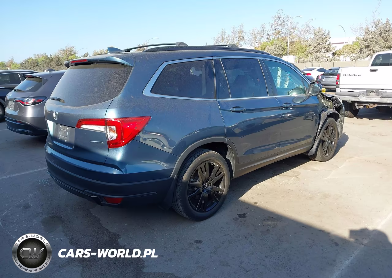 2022 Honda Pilot 2Wd Special Edition VIN:5FNYF5H22NB009490 - 4