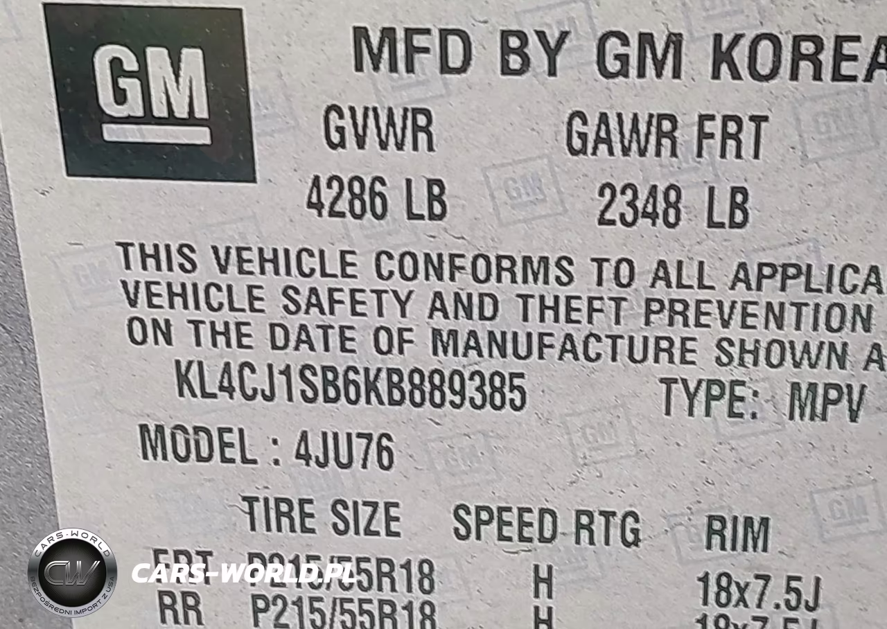 2019 Buick Encore Fwd Sport Touring VIN:KL4CJ1SB6KB889385 - 9