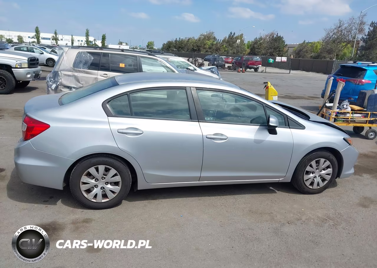 2012 Honda Civic Lx VIN:2HGFB2F56CH590273 - 14