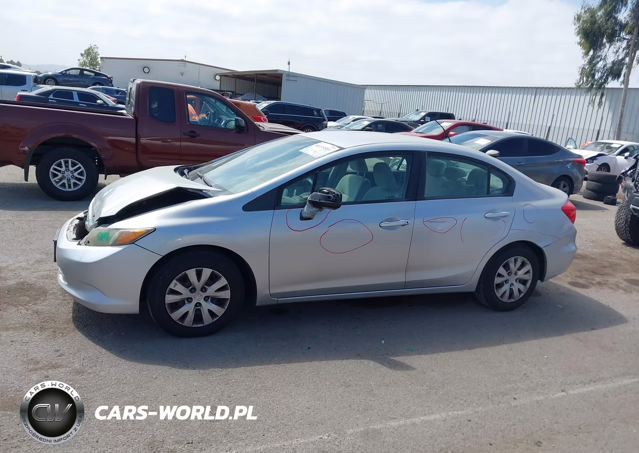 2012 Honda Civic Lx VIN:2HGFB2F56CH590273 - 15
