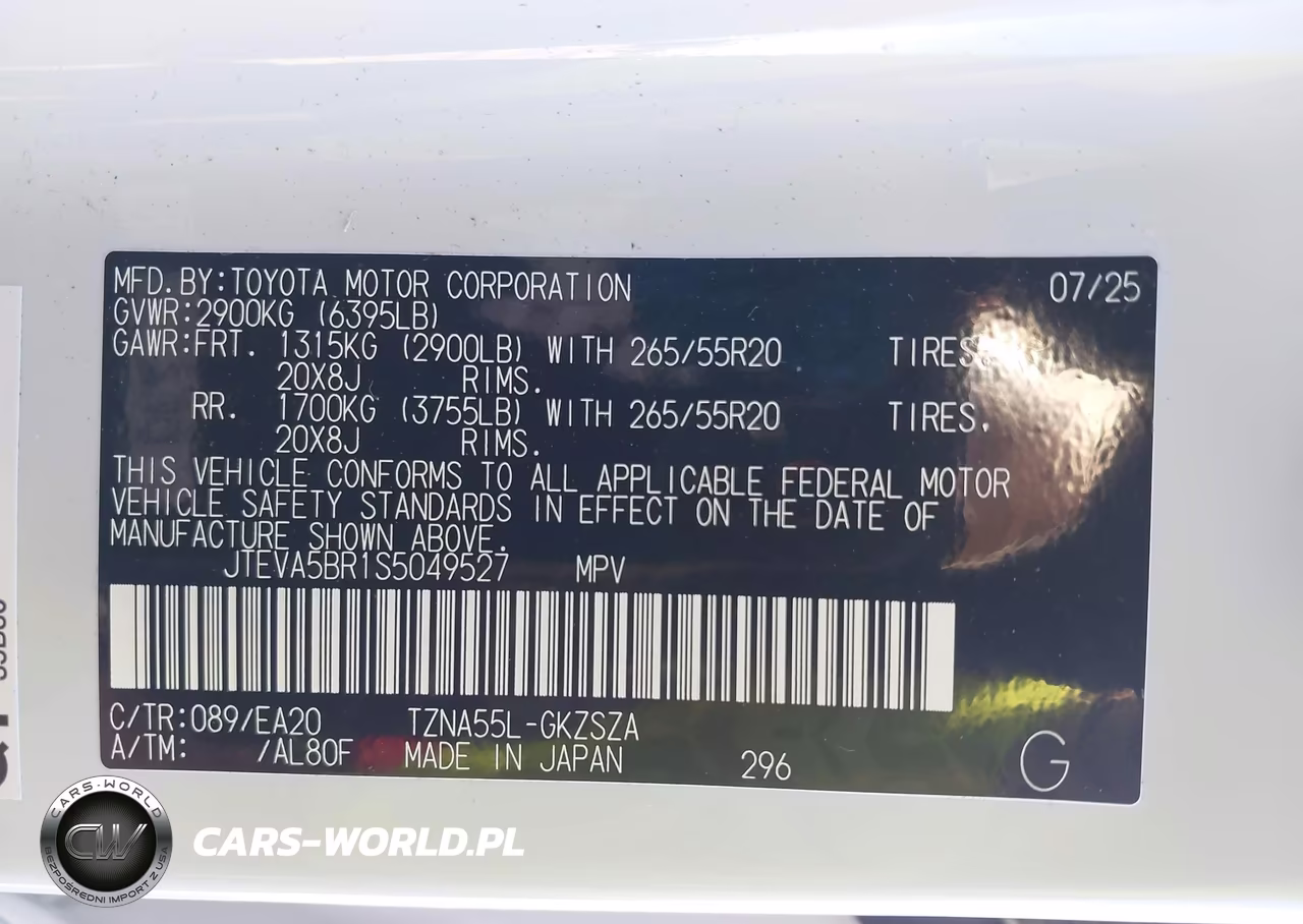 2025 Toyota 4Runner Trd Sport Premium VIN:JTEVA5BR1S5049527 - 9