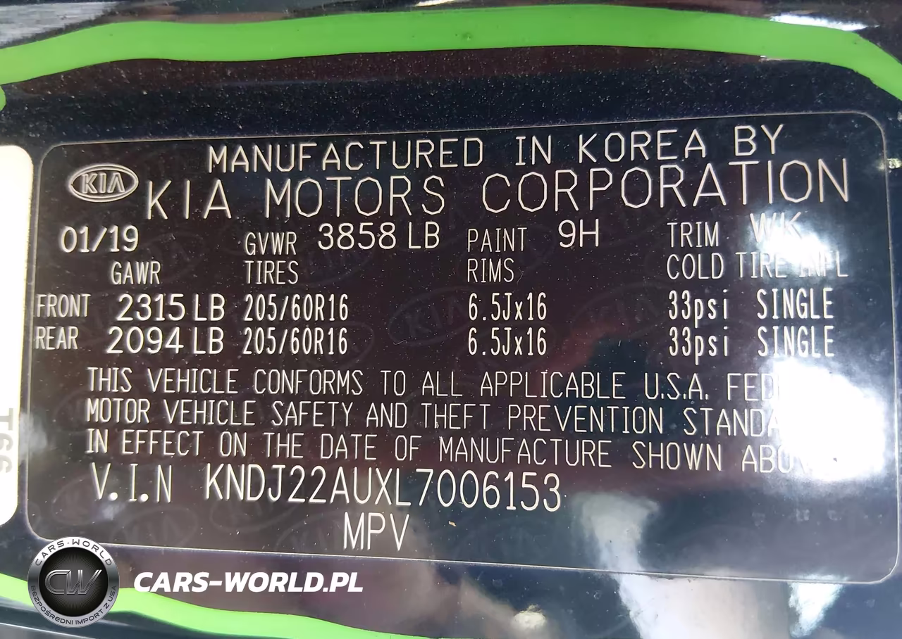2020 Kia Soul Lx VIN:KNDJ22AUXL7006153 - 9