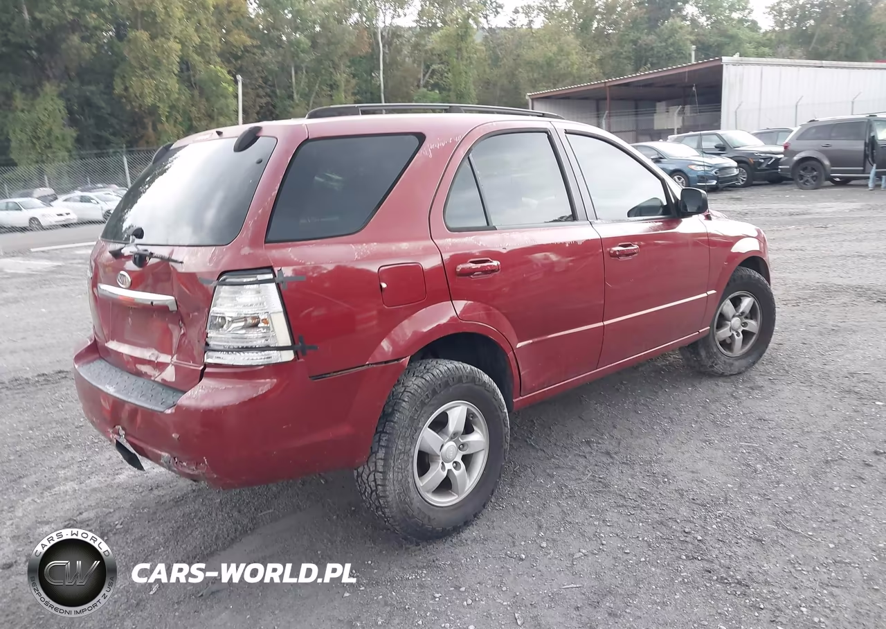2008 Kia Sorento Lx VIN:KNDJC735X85828101 - 4