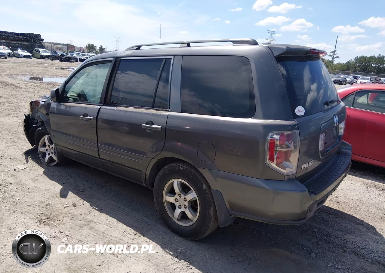 2007 Honda Pilot Ex-L VIN:5FNYF28677B024250 - 3