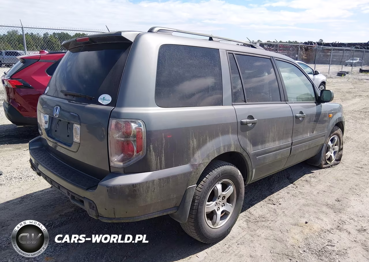 2007 Honda Pilot Ex-L VIN:5FNYF28677B024250 - 4