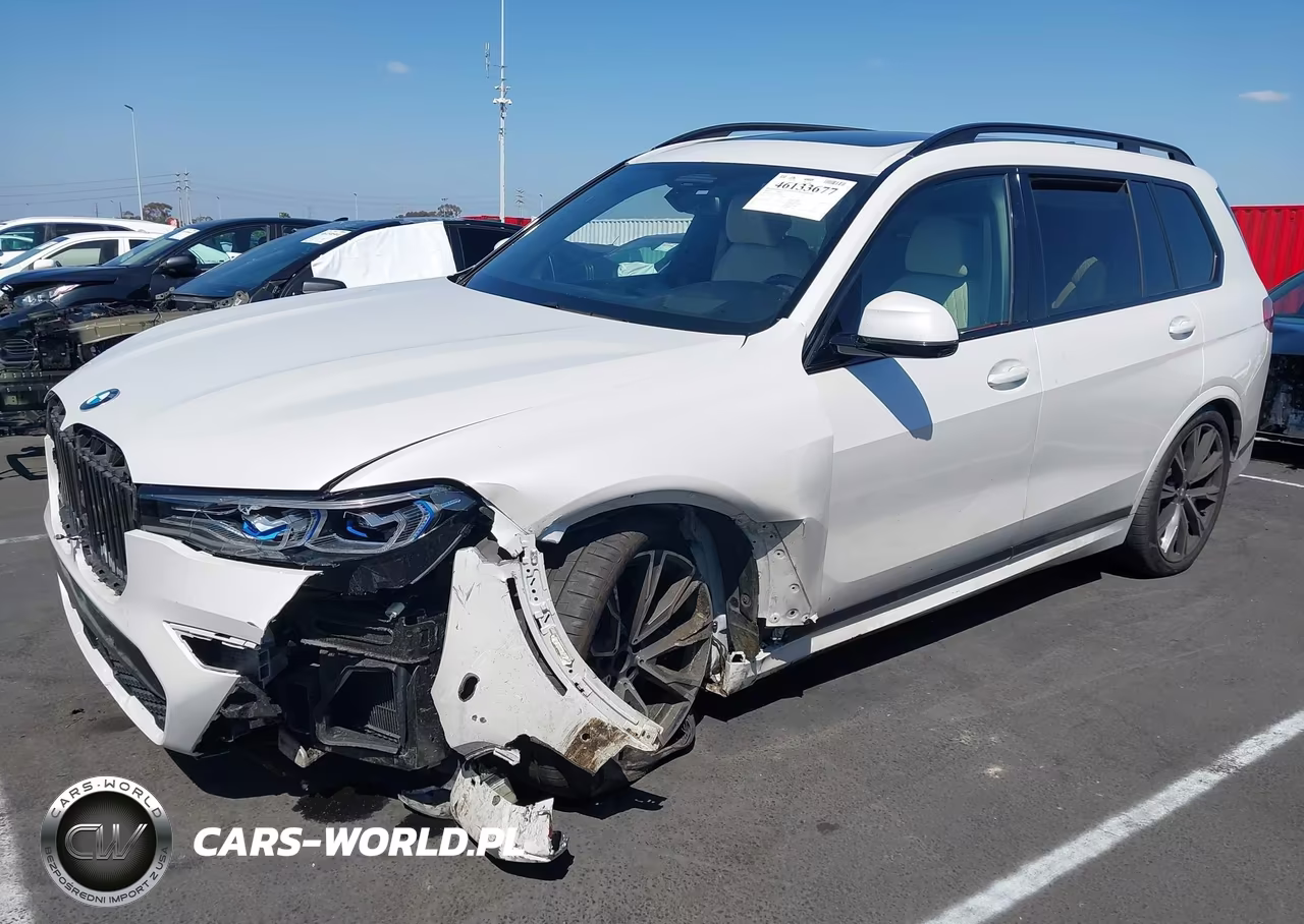 2022 BMW X7 M50I VIN:5UXCX6C01N9K22085 - 2