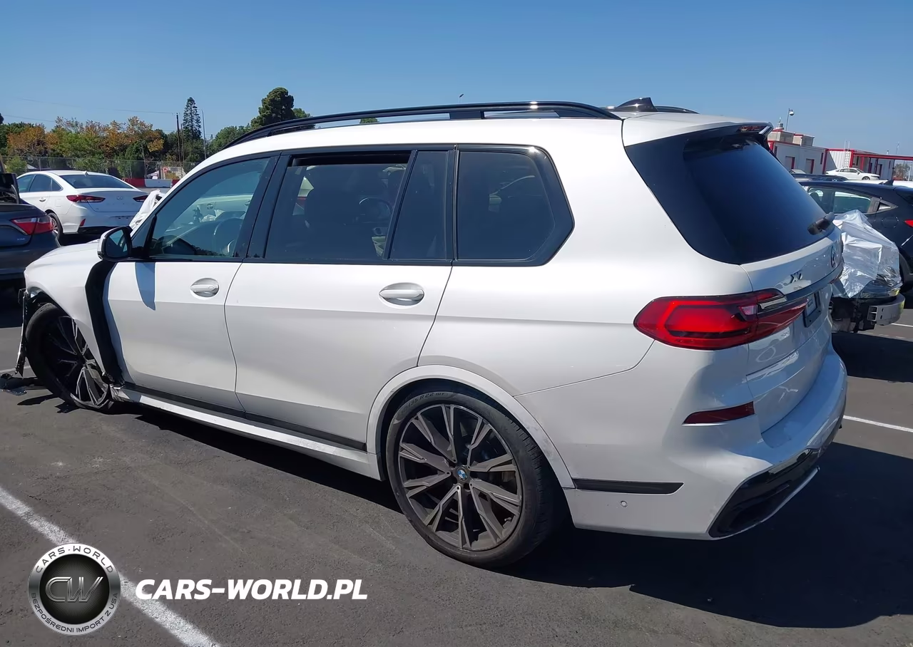 2022 BMW X7 M50I VIN:5UXCX6C01N9K22085 - 3