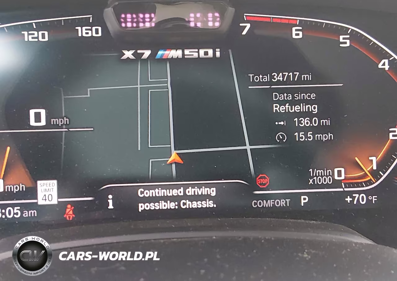 2022 BMW X7 M50I VIN:5UXCX6C01N9K22085 - 7