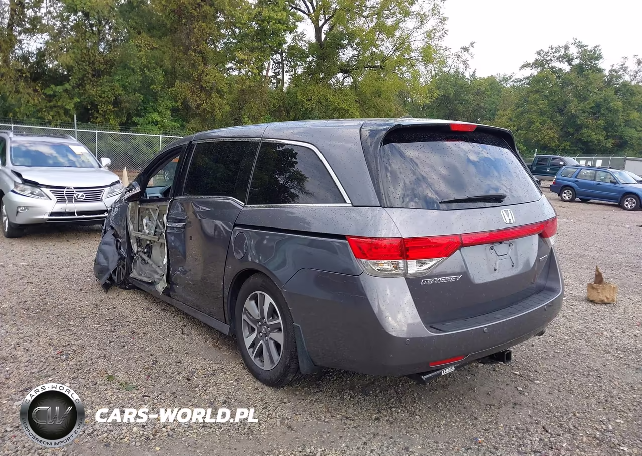 2016 Honda Odyssey Touring-Touring Elite VIN:5FNRL5H9XGB167475 - 3