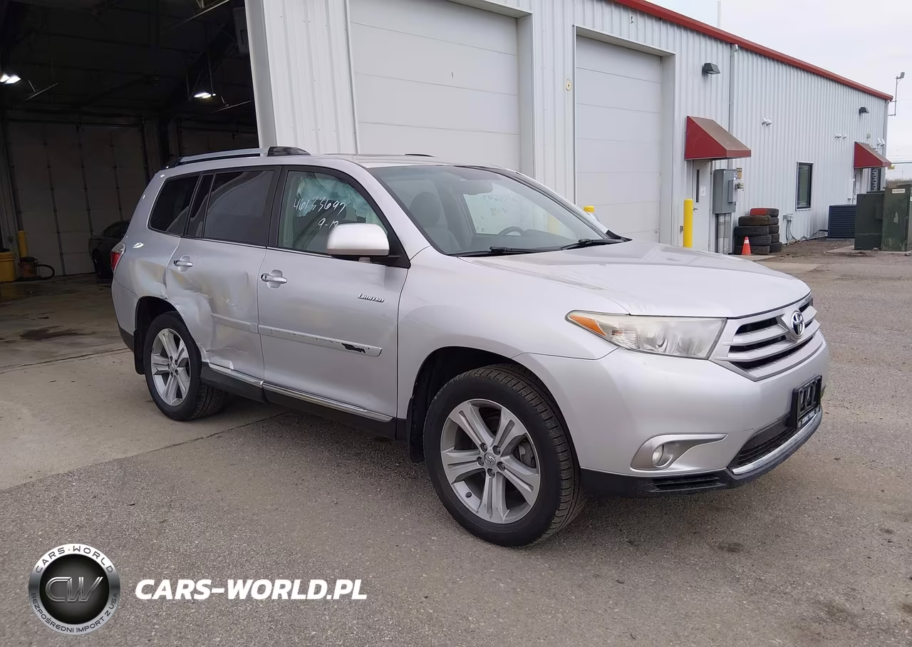 2012 Toyota Highlander Limited V6 VIN:5TDDK3EH3CS111056 - 1