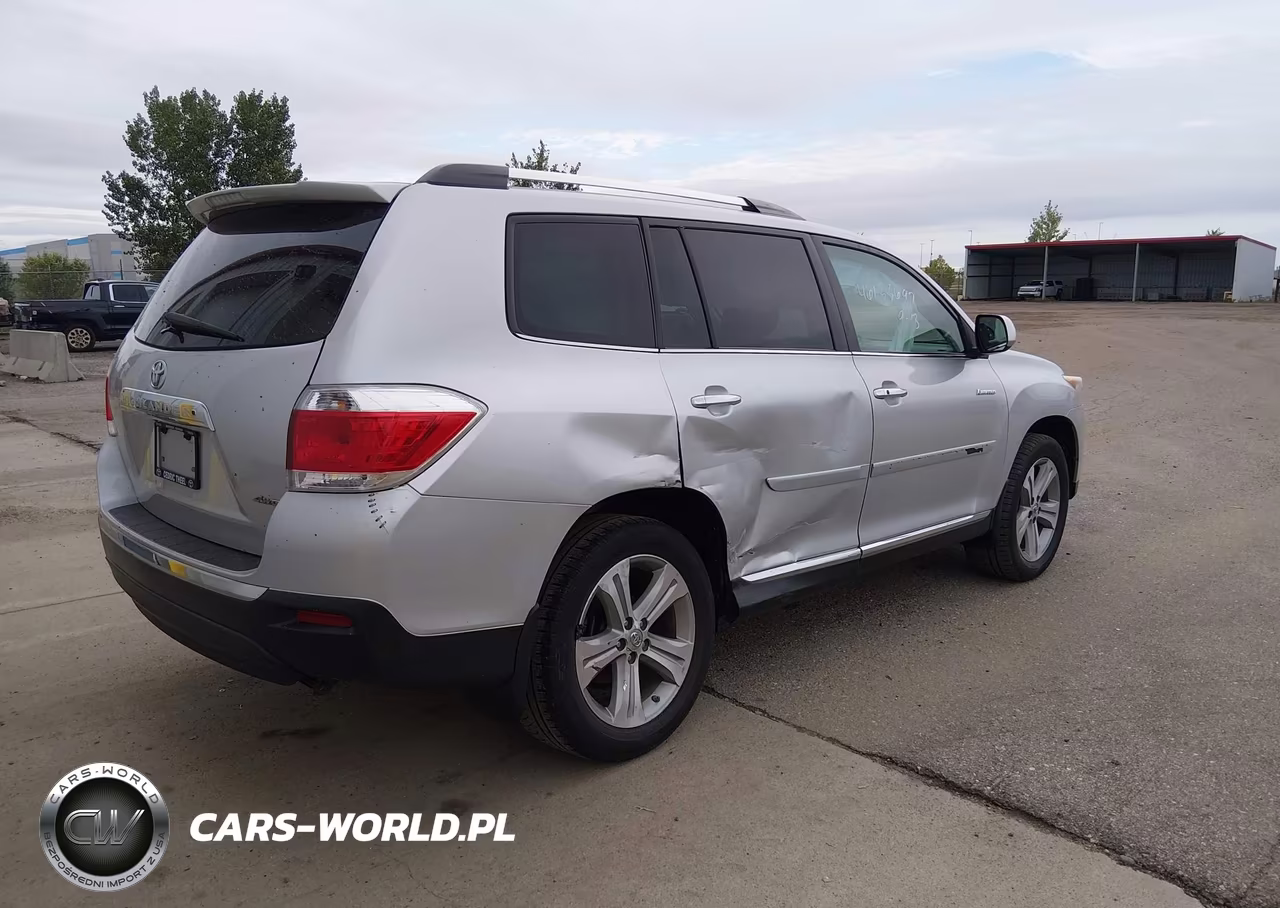 2012 Toyota Highlander Limited V6 VIN:5TDDK3EH3CS111056 - 4