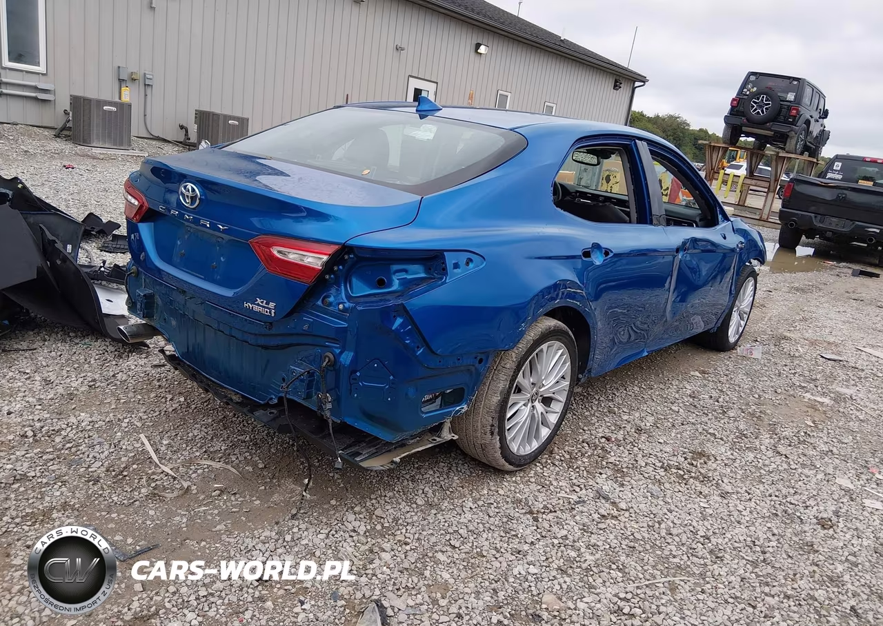 2020 Toyota Camry Xle Hybrid VIN:4T1F31AKXLU018358 - 4