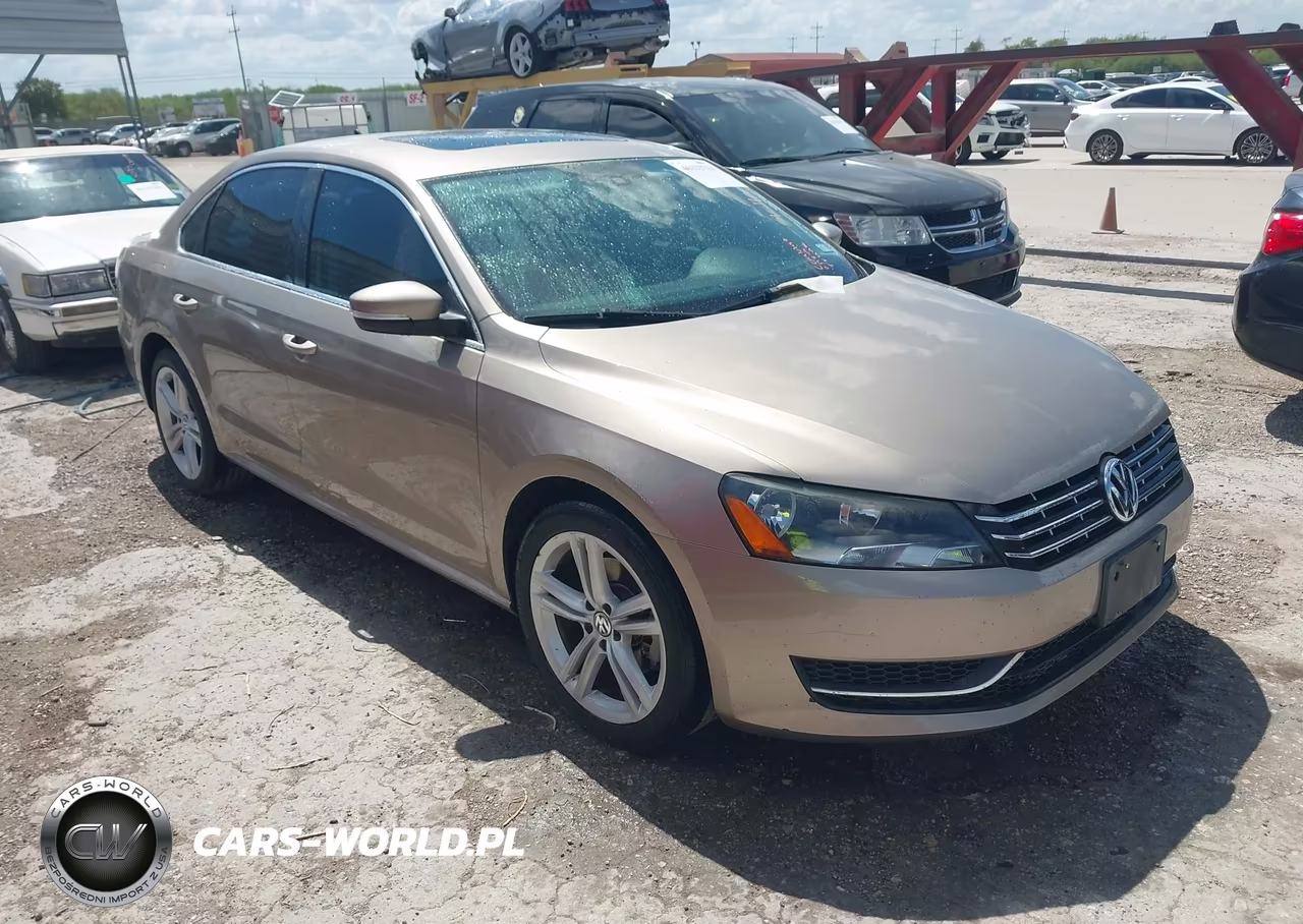 2015 Volkswagen Passat 2.0L Tdi Se VIN:1VWBV7A33FC052867 - 1