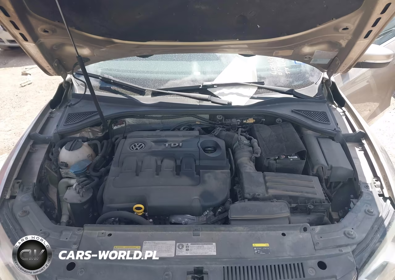 2015 Volkswagen Passat 2.0L Tdi Se VIN:1VWBV7A33FC052867 - 10